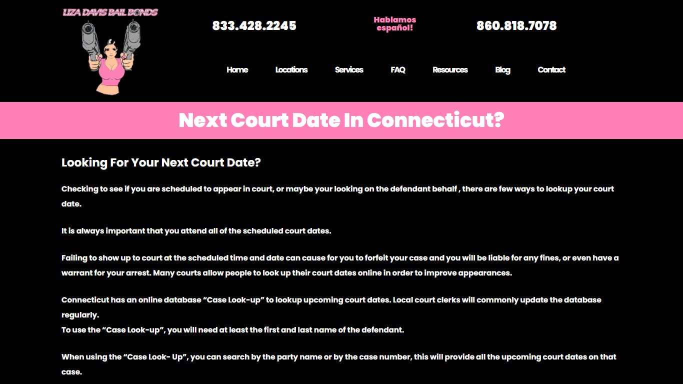 Next Court Date | Case Look Up Connecticut | CT Judicial Branch